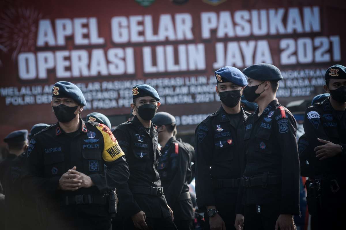 Gelar Pasukan Pengamanan Natal dan Tahun Baru