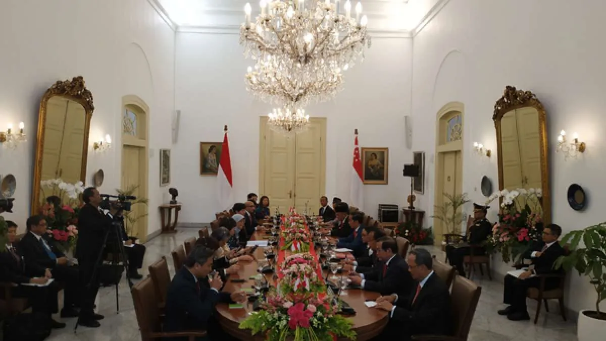 Jokowi: Hubungan erat Indonesia-Singapura bukan hanya di bidang ekonomi saja