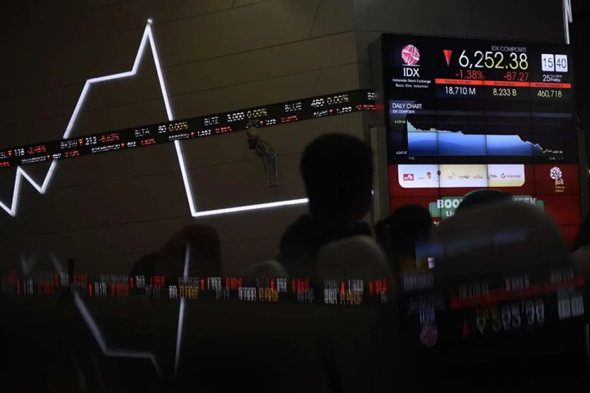 IHSG sesi I anjlok dalam, ini faktor-faktor pemicunya