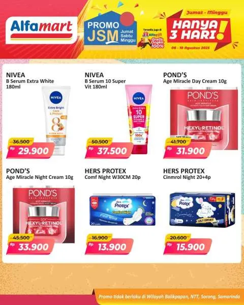Promo JSM Alfamart Periode 8-10 Agustus 2025