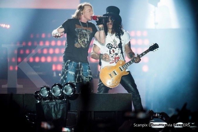 Tiket konser Guns N 'Roses dijual besok, ini rincian harganya