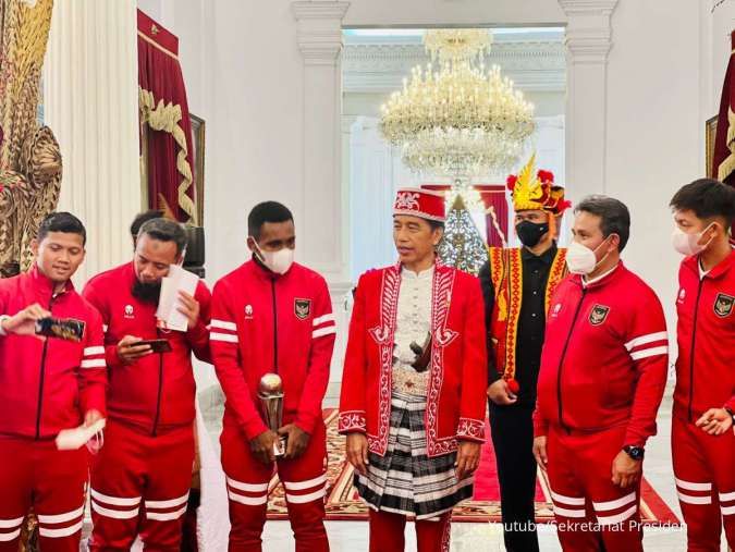 Presiden Jokowi Targetkan Bangun Pusat Latihan Sepak Bola di IKN