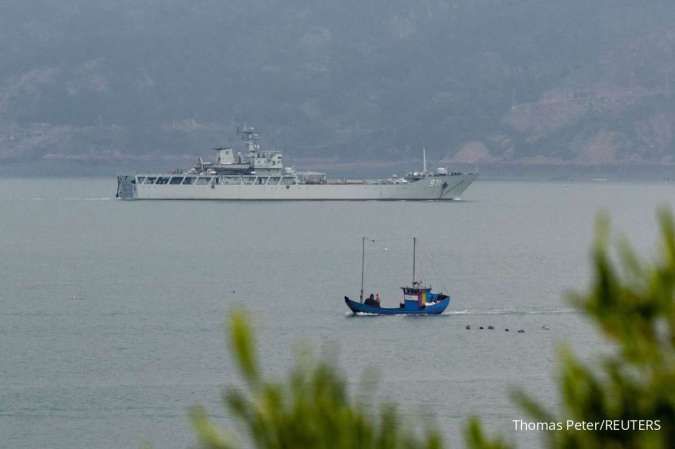 Angkatan Laut China Simulasikan Pendaratan Pasukan Amfibi di Sekitar Taiwan