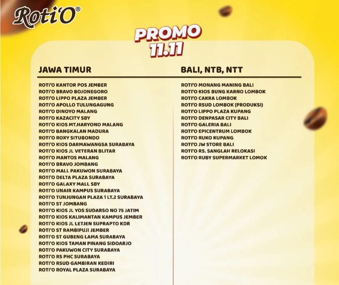 Promo 11.11 RotiO