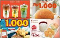 Kumpulan Promo ShopeePay SPayLater sampai 16 November, Kuliner Favorit Serba Rp 1.000