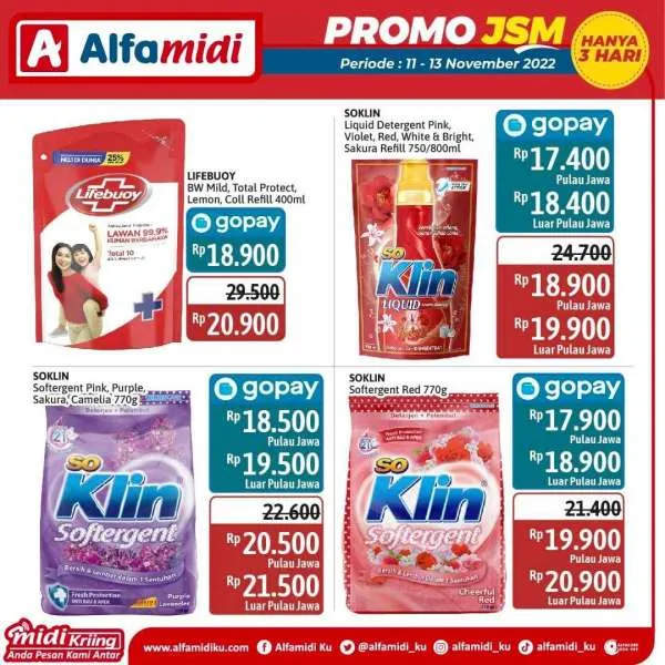 Promo JSM Alfamidi Periode 11-13 November 2022