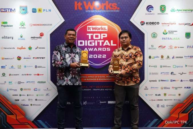 IPC TPK Raih Dua Penghargaan Top Digital Awards 2022