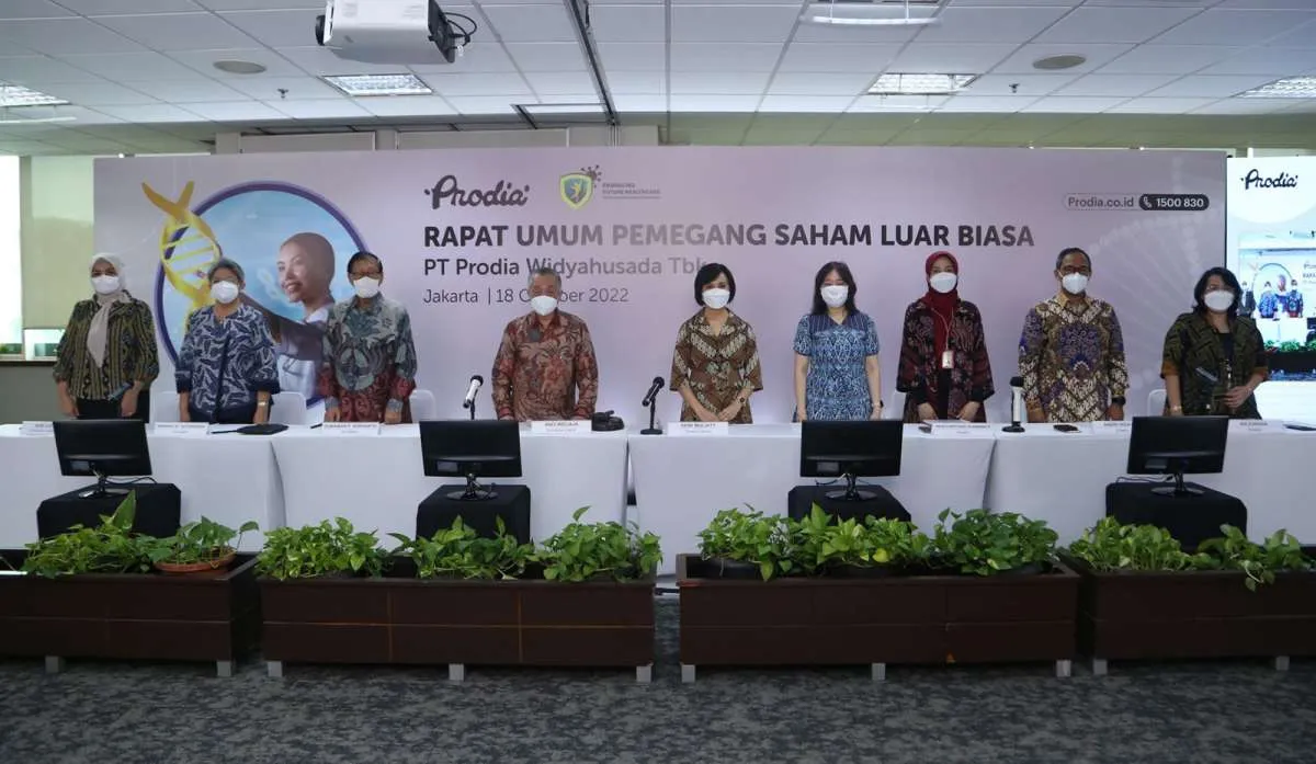 Gelar RUPSLB, Prodia (PRDA) Tunjuk Komisaris Independen Baru