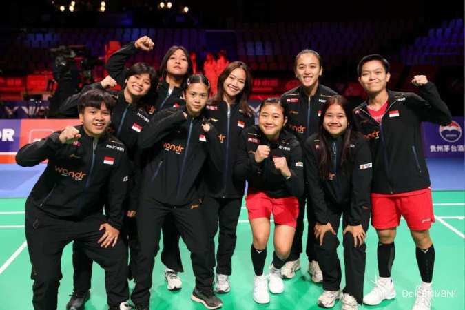 BNI Kawal Generasi Emas Baru, Tim Uber Indonesia Melaju ke Semifinal