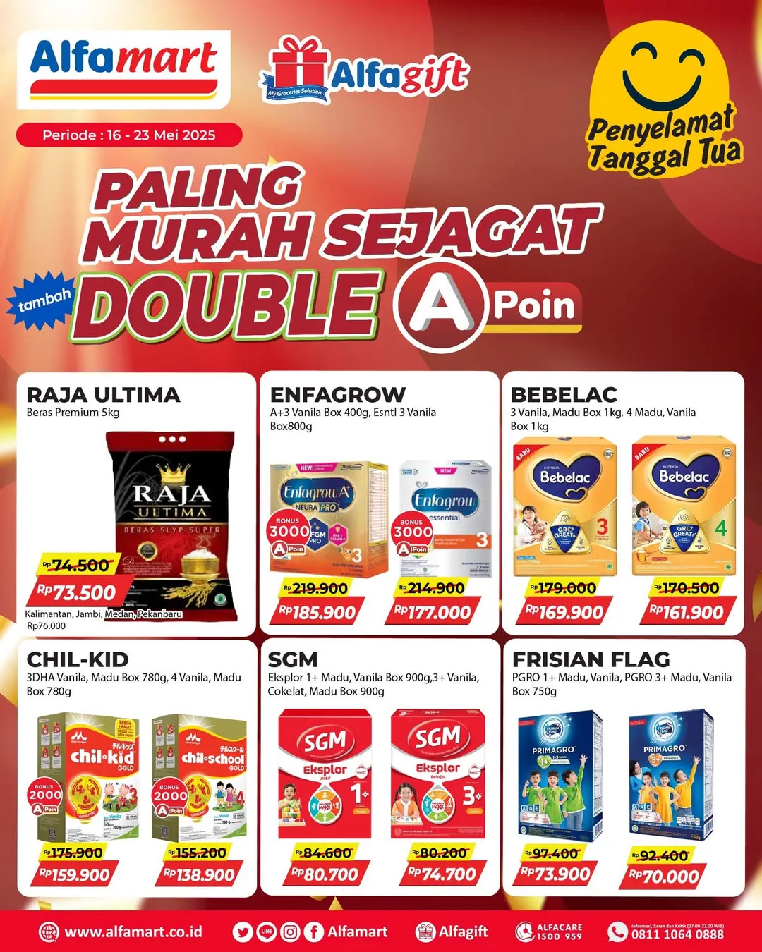 Promo Alfamart Paling Murah Sejagat Periode 16-23 Mei 2025