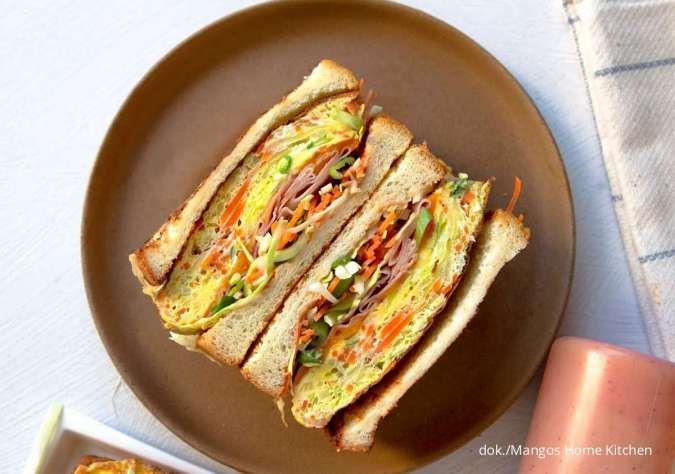 Resep Korean Street Toast yang Praktis dan Bergizi Tinggi