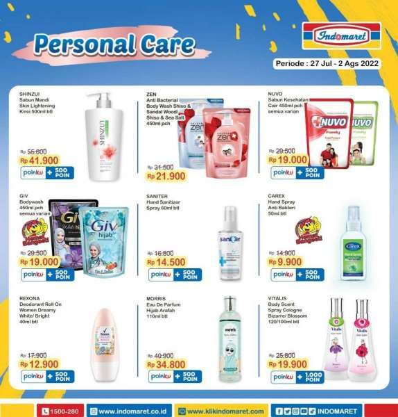Belanja dengan lebih terjangkau di promo Indomaret super hemat mingguan terbaru pada bulan Juli tahun 2022 ini. 