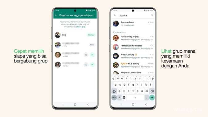 Fitur baru WhatsApp fokus ke grup