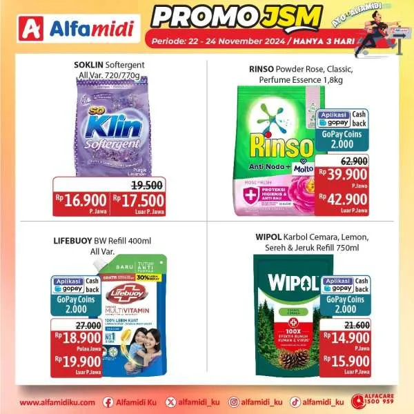 Promo JSM Alfamidi Periode 22-24 November 2024