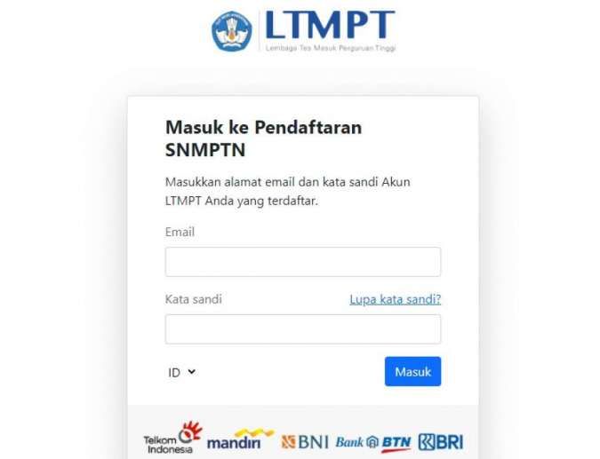 Registrasi Akun LTMPT Siswa Kelas 12 untuk SNMPTN 2022 Ditutup Hari Ini (15/2)