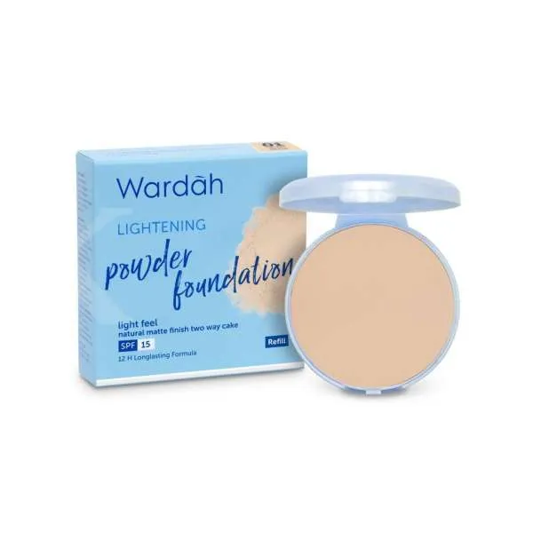 Wardah Lightening Powder Foundation Light Feel