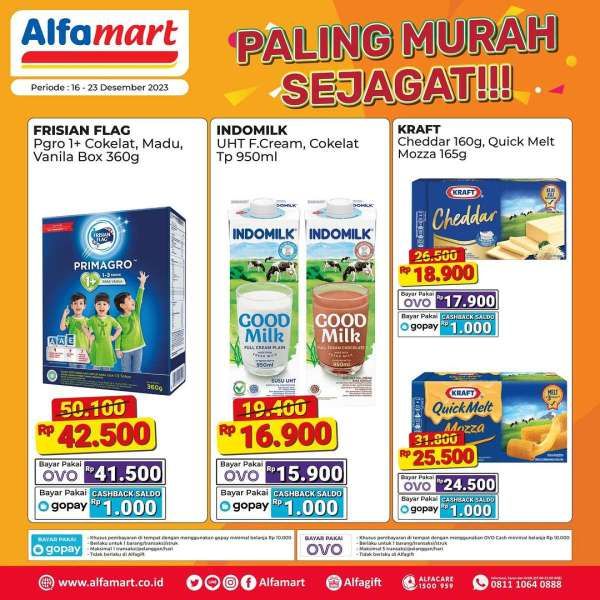 Promo Alfamart Paling Murah Sejagat 16-31 Desember 2023