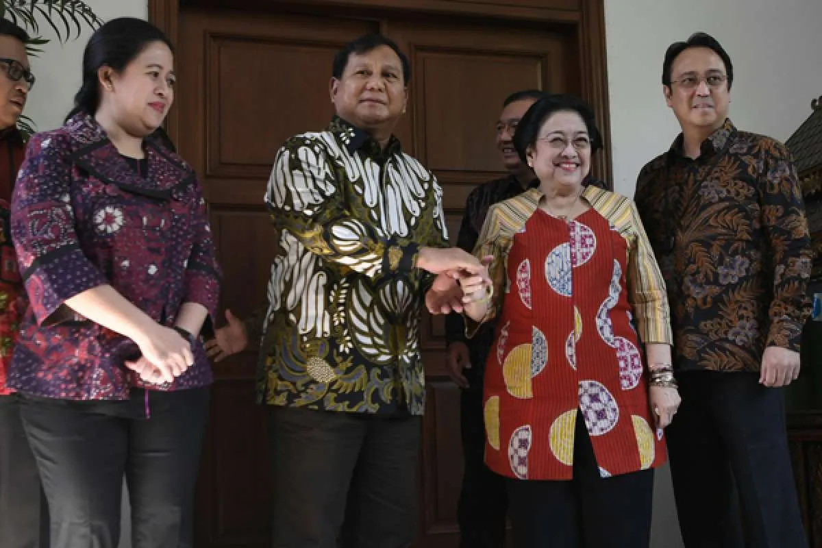Megawati memberi sambutan di Kongres Luar Biasa Partai Gerindra, ini kata pengamat