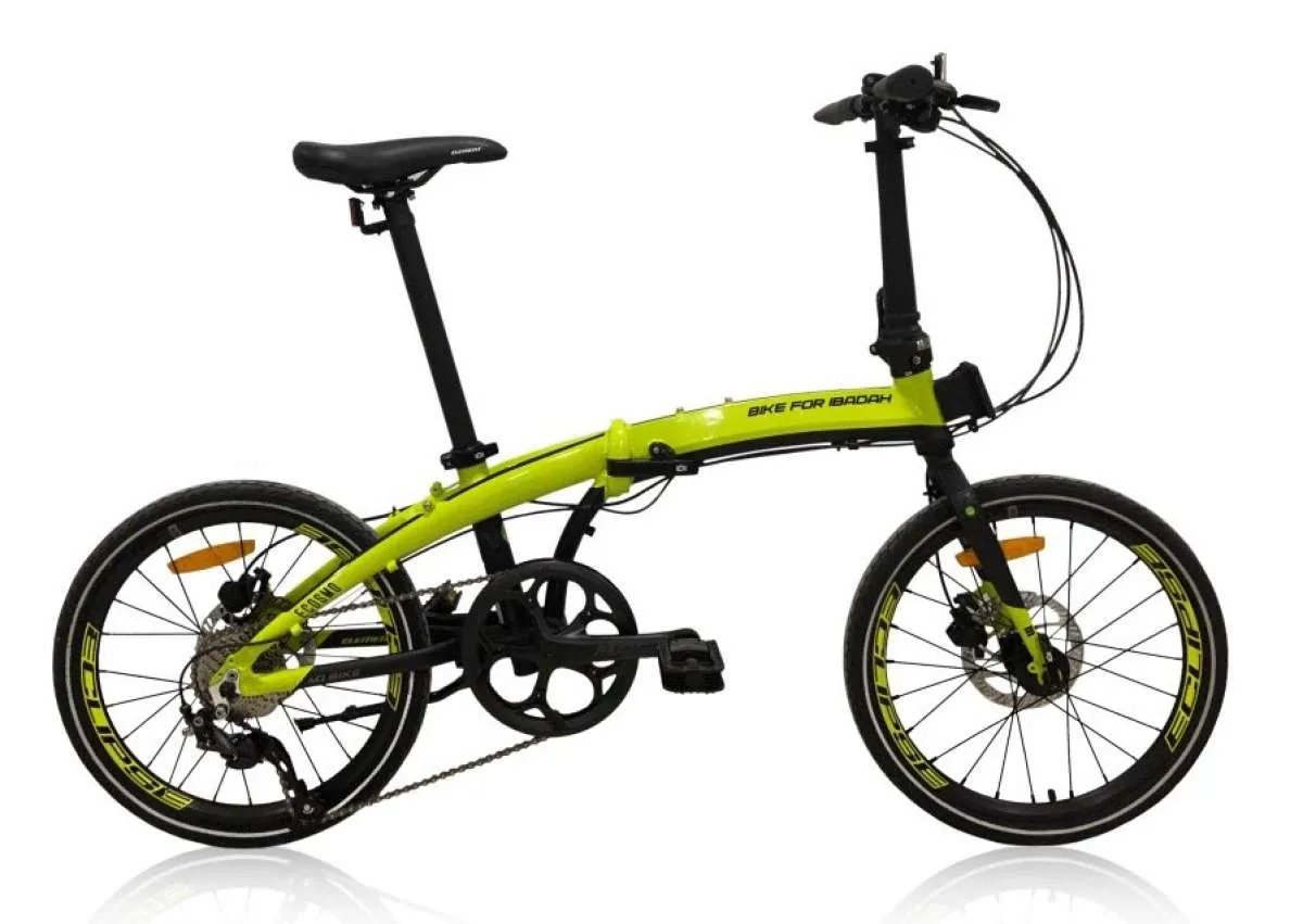 Baru lagi, harga sepeda lipat Element Ecosmo 10SP edisi Bike for Ibadah murah