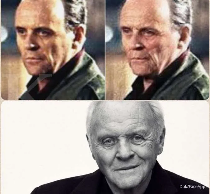 Seberapa akurat editan FaceApp? Bandingkan pada wajah asli 5 pesohor ini