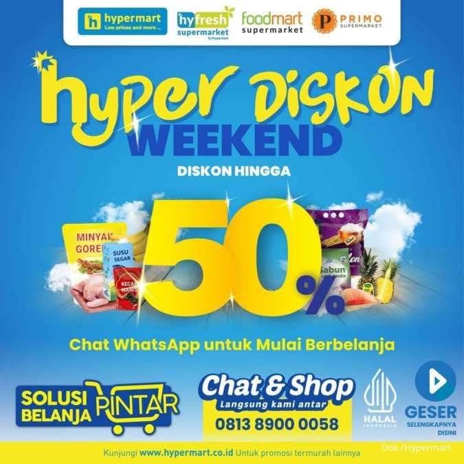 Katalog Promo Hypermart Hyper Diskon Weekend Periode 30 Desember 2022-2 Januari 2023