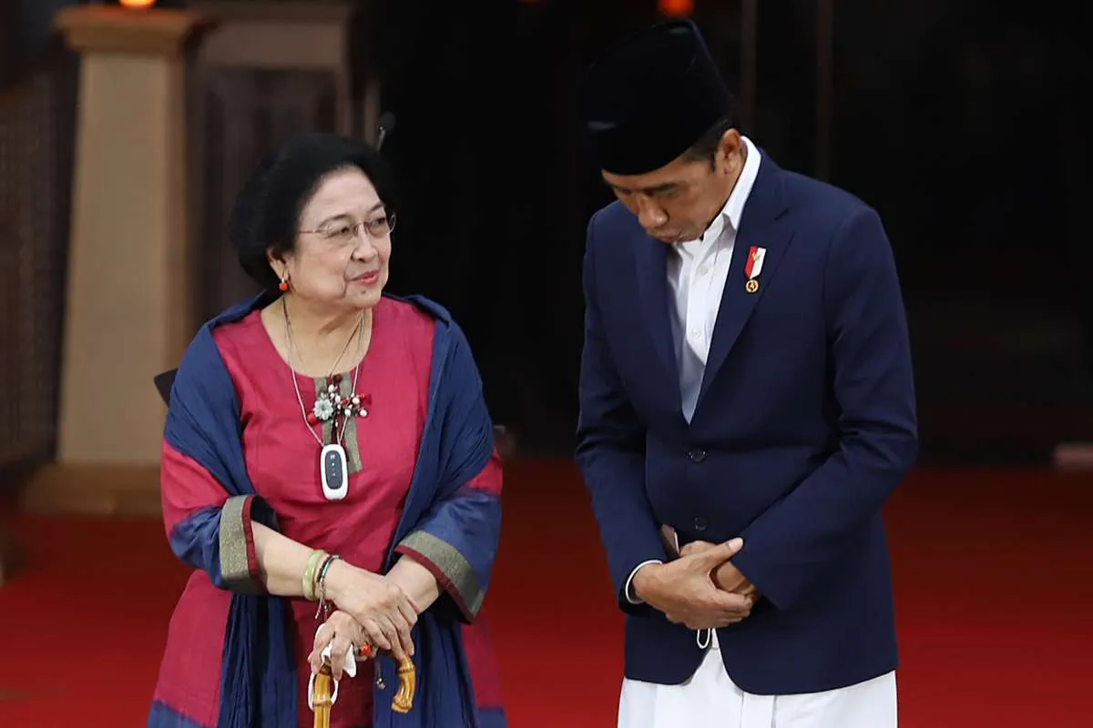 Puji Megawati di Rakernas II PDIP, Jokowi: Auranya Sangat Cantik Sekali