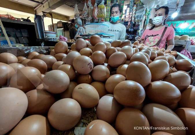 Harga Telur Ayam Ras Jelang Nataru Sudah di Atas HAP Bapanas