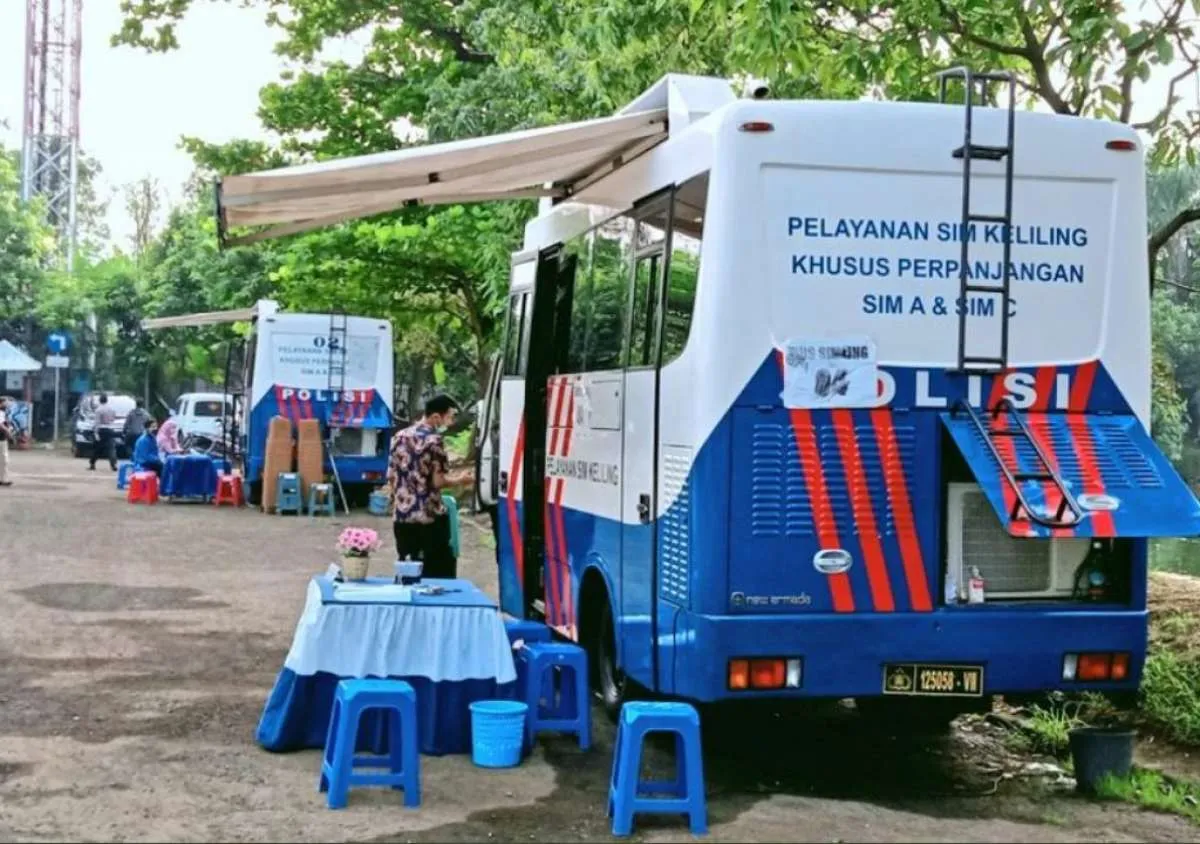 Perpanjang SIM Langsung Jadi Di Satpas SIM Keliling Jakarta Hari Ini (24/3)