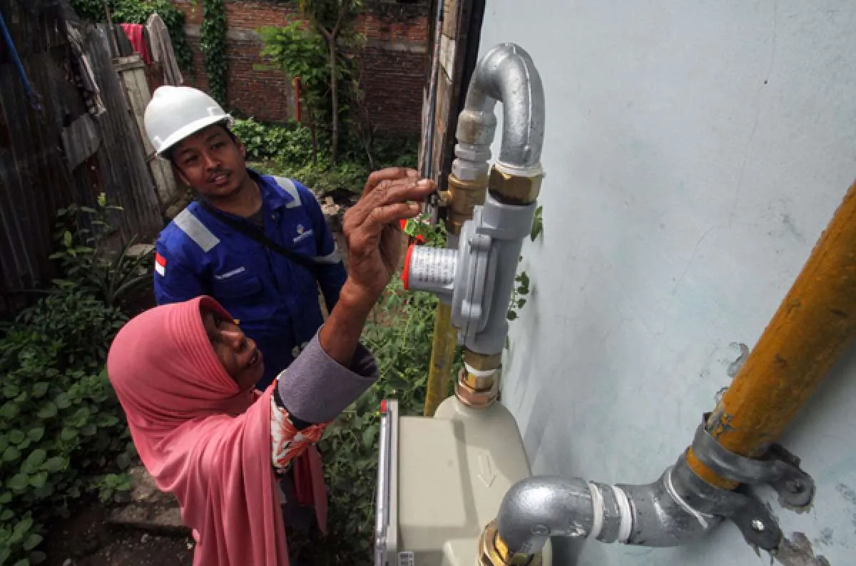 Pemerintah dorong badan usaha bangun jaringan distribusi gas rumah tangga