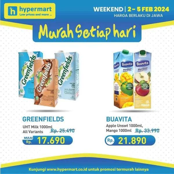 Promo JSM Hypermart Hyper Diskon Weekend Periode 2-5 Februari 2024