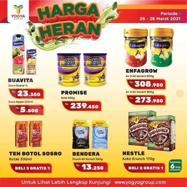 Simak promo JSM Yogya Supermarket 27 Maret 2021, ada penawaran Harga Heran!