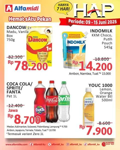 Promo Alfamidi Hemat Satu Pekan Periode 9-15 Juni 2025