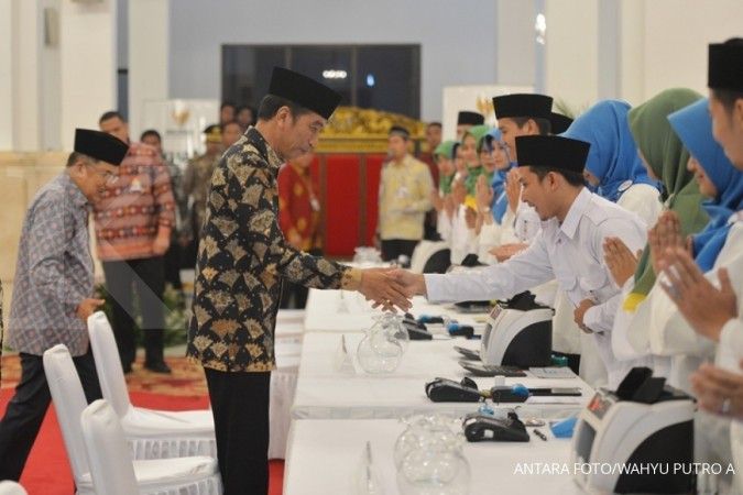 Presiden Jokowi bayar zakat Rp 50 juta