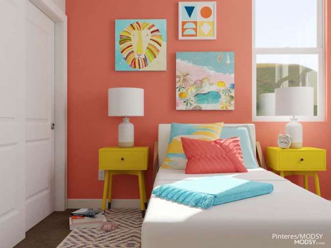 Dekor Ulang Rumah Menggunakan Warna Cat Dinding Yang Lagi Nge-Tren Ini Yuk!