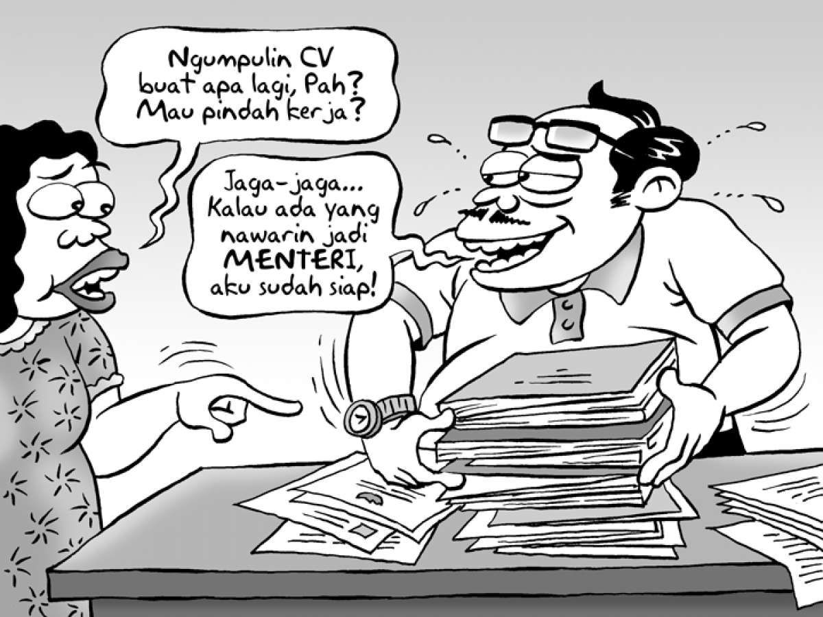 Benny Rachmadi - Siap-Siap CV Calon Menteri