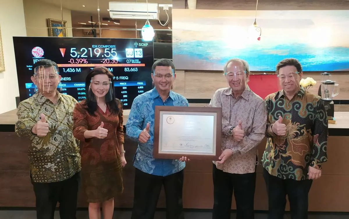 Perdagangan perdana, saham Selaras Citra Nusantara (SCNP) melesat 34,55% 