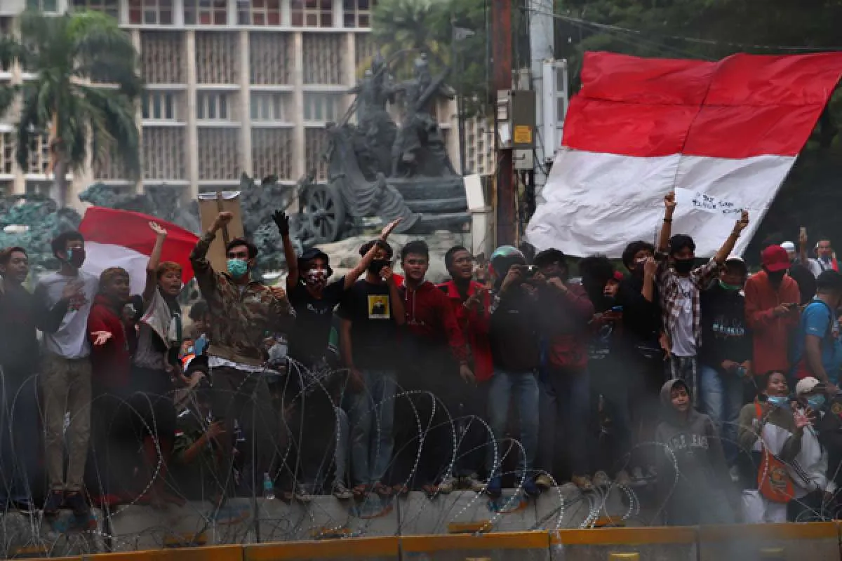 Pasca demo UU Cipta Kerja, Kemendikbud: 123 Mahasiswa positif Covid-19