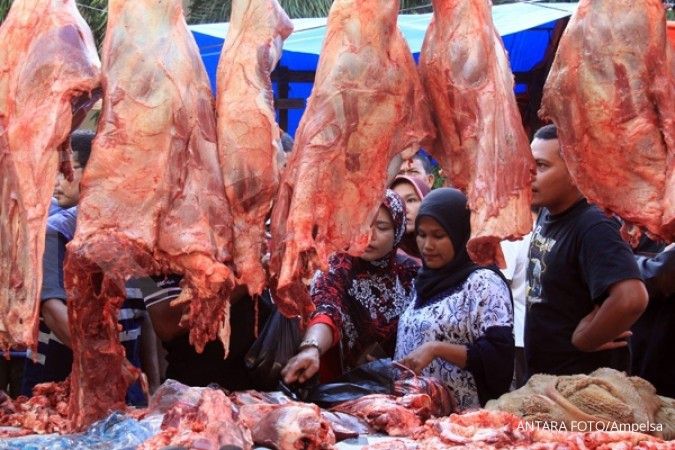 Mentan: Harga daging di pasar masih mahal