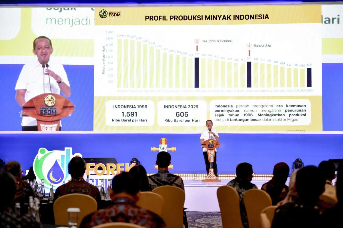 Impor Minyak RI Masih 750.000 Barel per Hari, Bahlil Desak KKKS Percepat Proyek