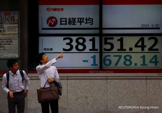 Bursa Asia Bervariasi Selasa (1/10) Pagi karena Komentar Powell, Pasar China Libur