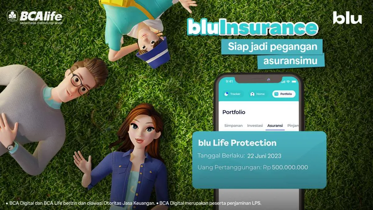 Makin Lengkap, Blu by BCA Digital Tambahkan FItur Asuransi di Aplikasinya