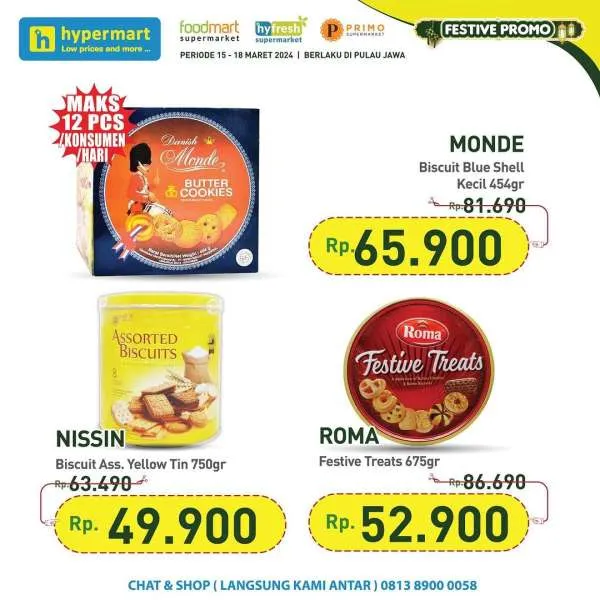 Promo JSM Hypermart Hyper Diskon Weekend Periode 15-18 Maret 2024