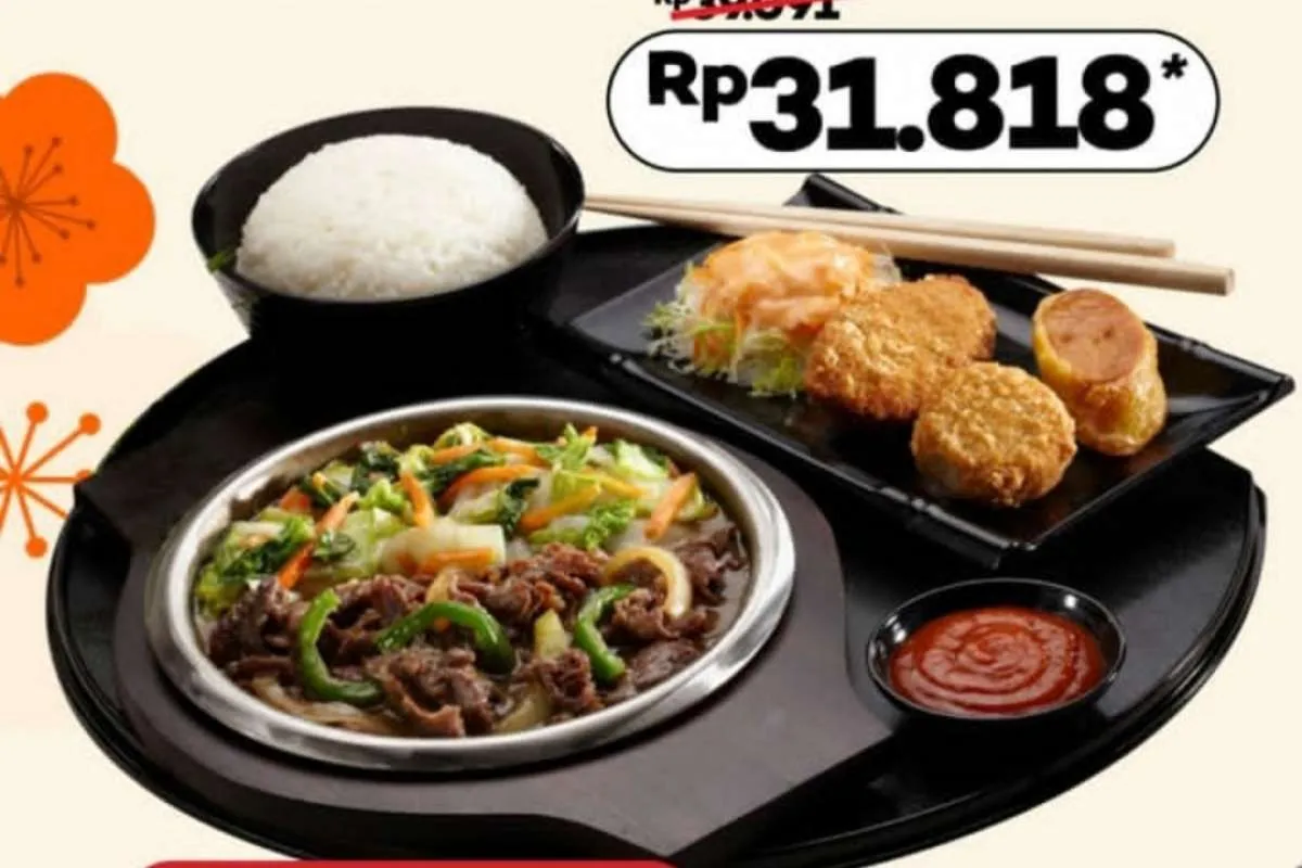 Promo Gokana Spesial Natal 2022, Diskon Beef Yakiniku Teppan Jadi Rp 31.818