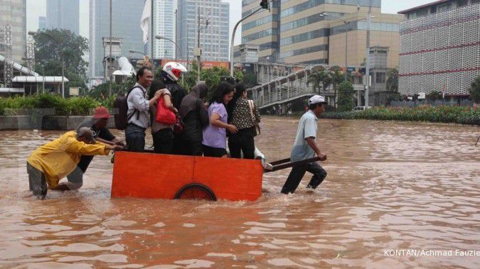Menunggu proyek jitu antibanjir di Jakarta