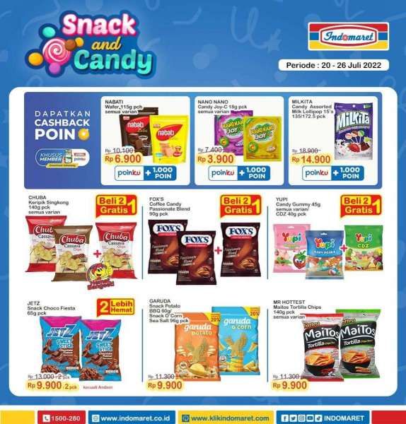 Promo Indomaret Super Hemat Mingguan Terbaru 20-26 Juli 2022