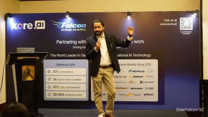 Falcon SC Jadi Lokal Partner Kore AI, Pasarkan Asisten Virtual AI di Pasar Indonesia 