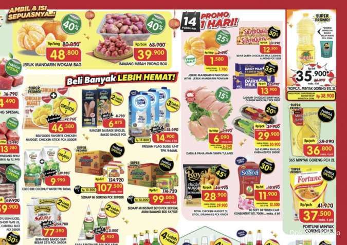 Promo Superindo Hari Ini 13-15 Februari 2026, Sirup ABC-Marjan Beli 4 Lebih Hemat