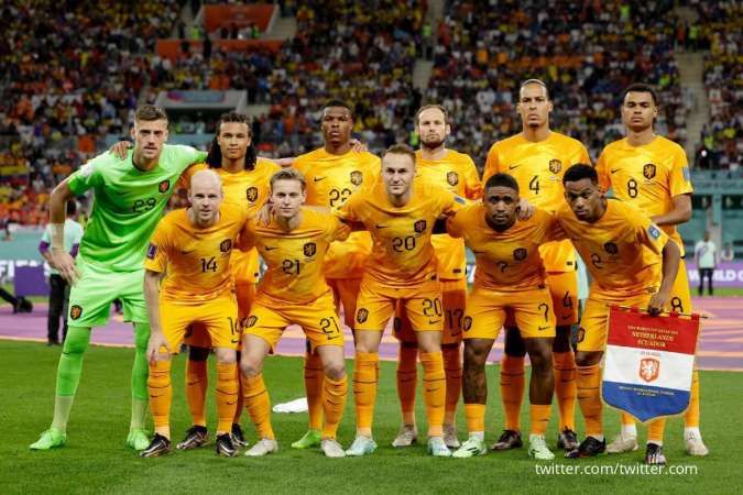 Prediksi Line Up Belanda di Partai Belanda vs Qatar Hari Selasa (29/11)