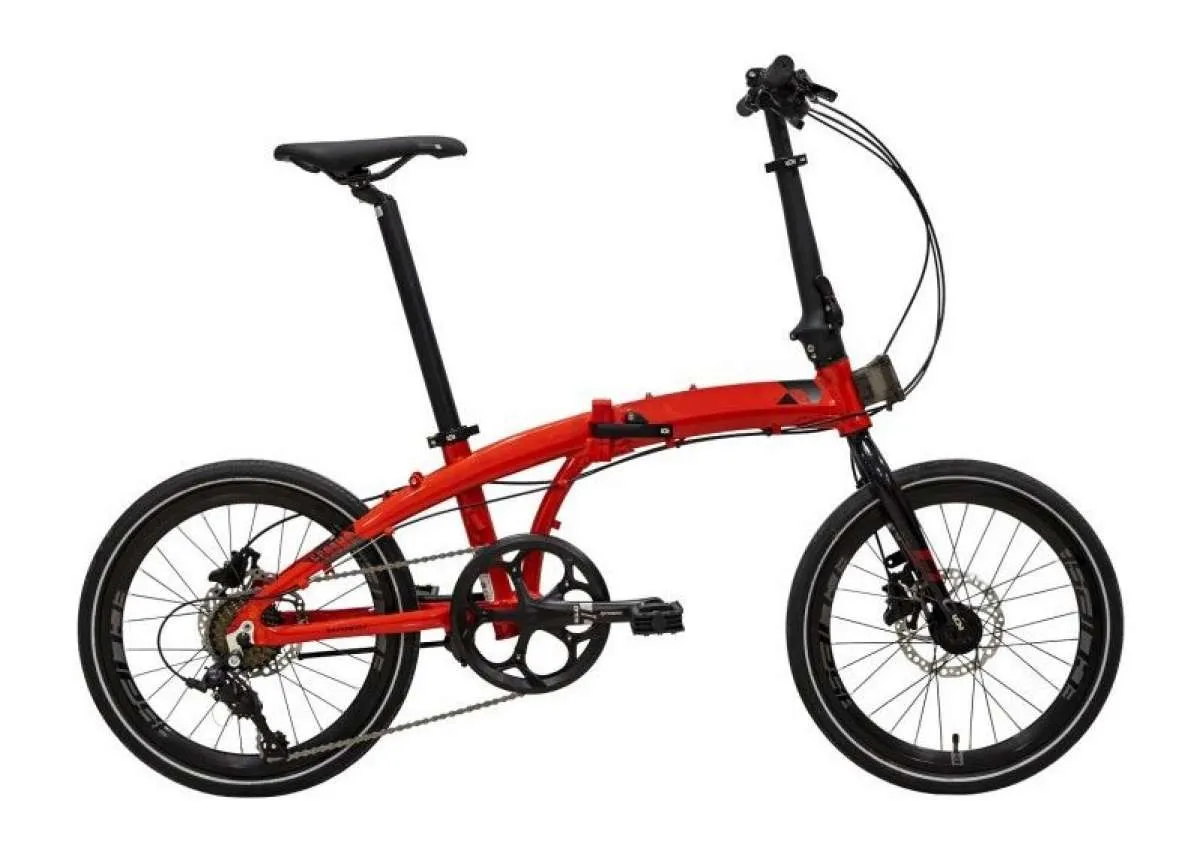 Baru dan murah! Harga sepeda lipat Element Ecosmo 8SP Red sedang didiskon 