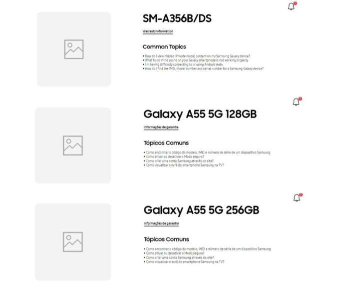 Samsung Galaxy A55 dan Galaxy A35